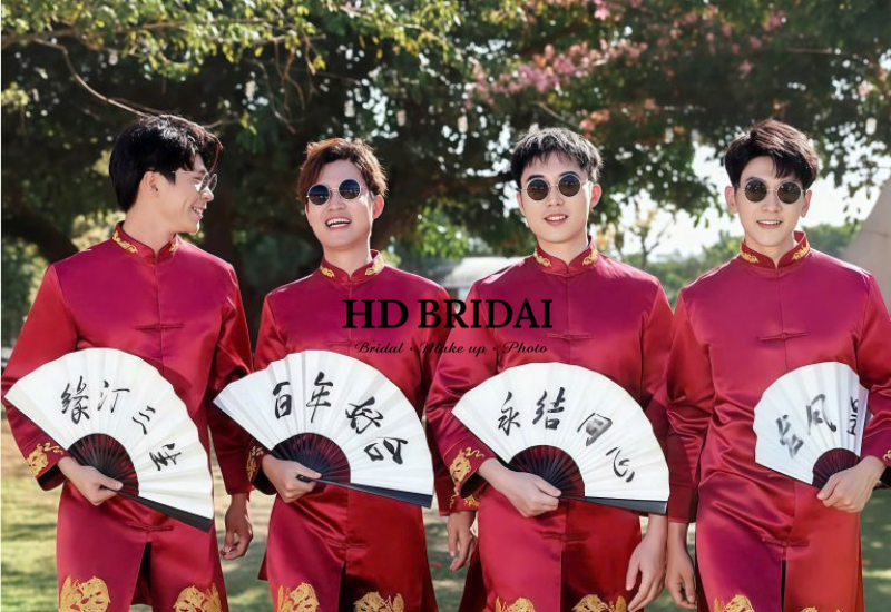 Bộ sưu tập áo khỏa bưng quả tại HD Bridal