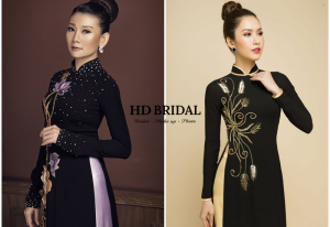 Áo dài bà sui sang trọng trong lễ cưới