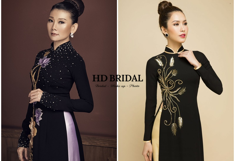 Áo dài bà sui sang trọng trong lễ cưới
