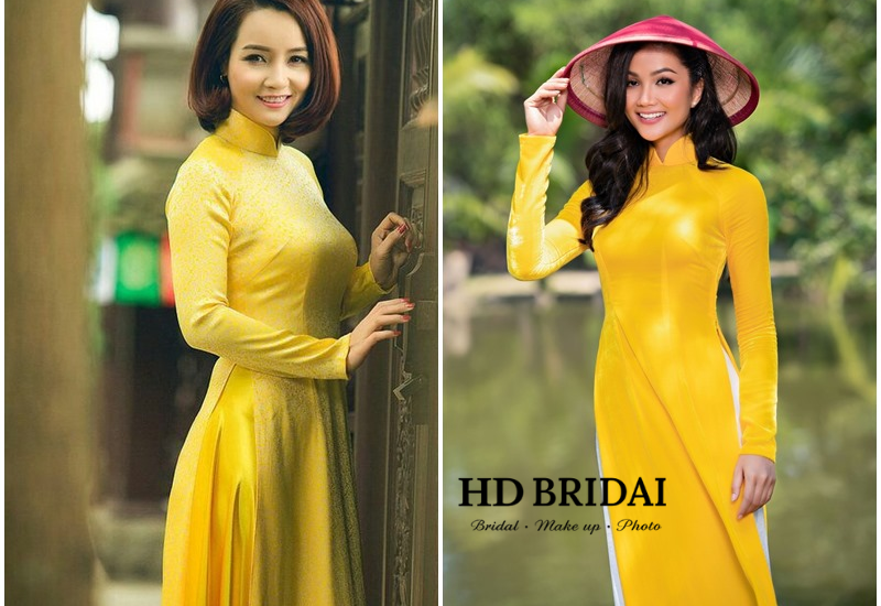 Áo Dài Gấm Vàng