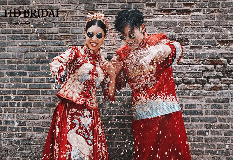 Áo khỏa Trung Quốc phong cách hiện đại