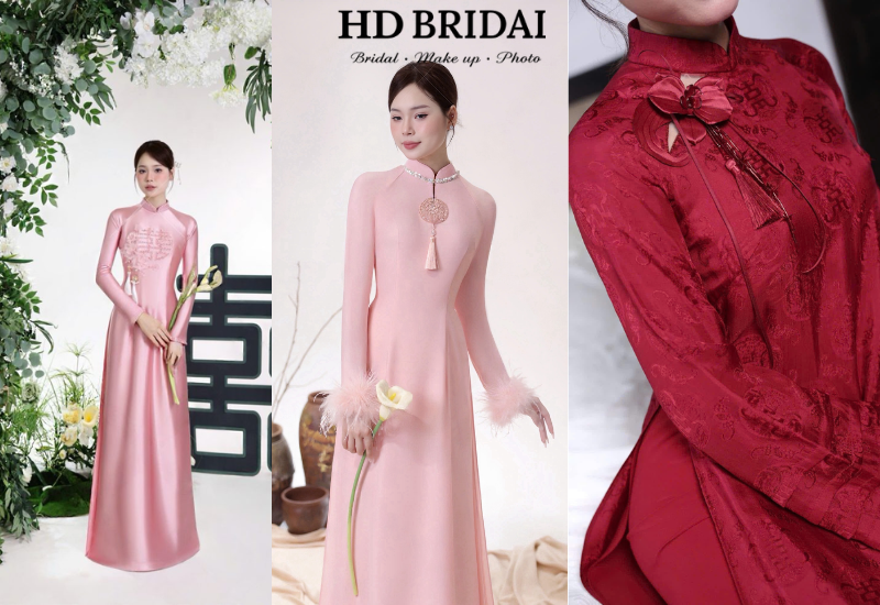 Bộ sưu tập áo dài truyền thống tại HD Bridal
