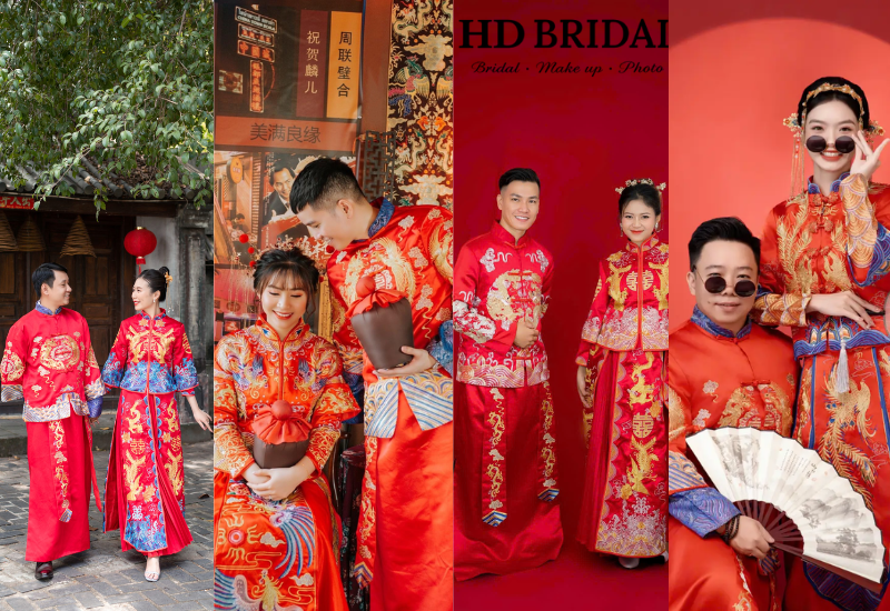Bộ sưu tập áo khỏa cưới tại HD Bridal