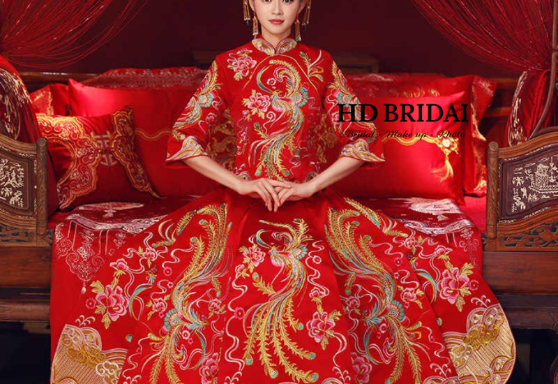 Chi tiết thuê rồng phương trên áo khỏa