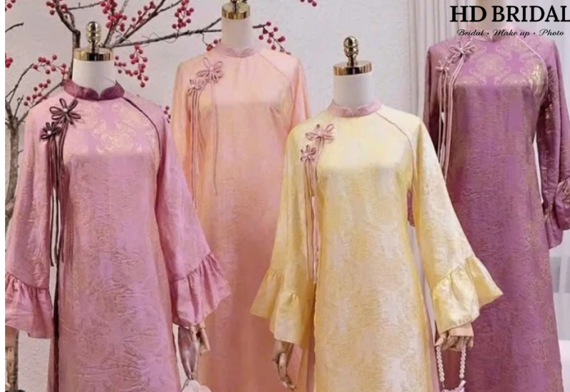 Mẫu áo dài cách tân hiện đại