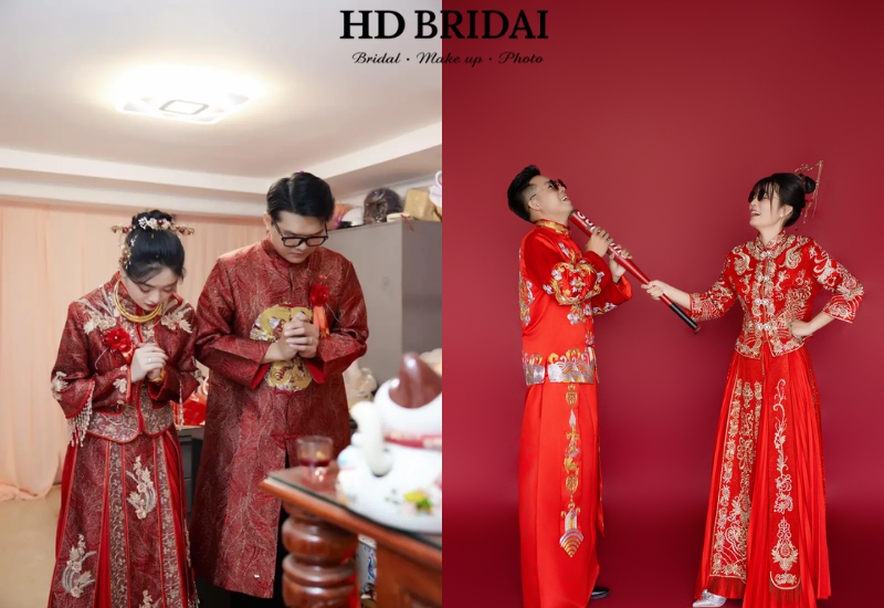 Thuê áo khỏa cổ phục