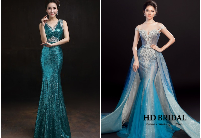 Váy dạ hội ôm body sang trọng