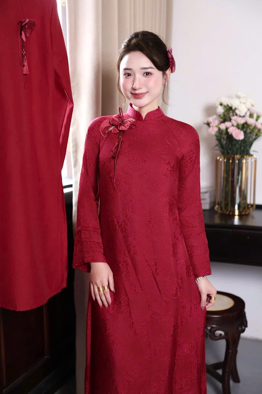 Áo Dài Cô Dâu Đẹp
