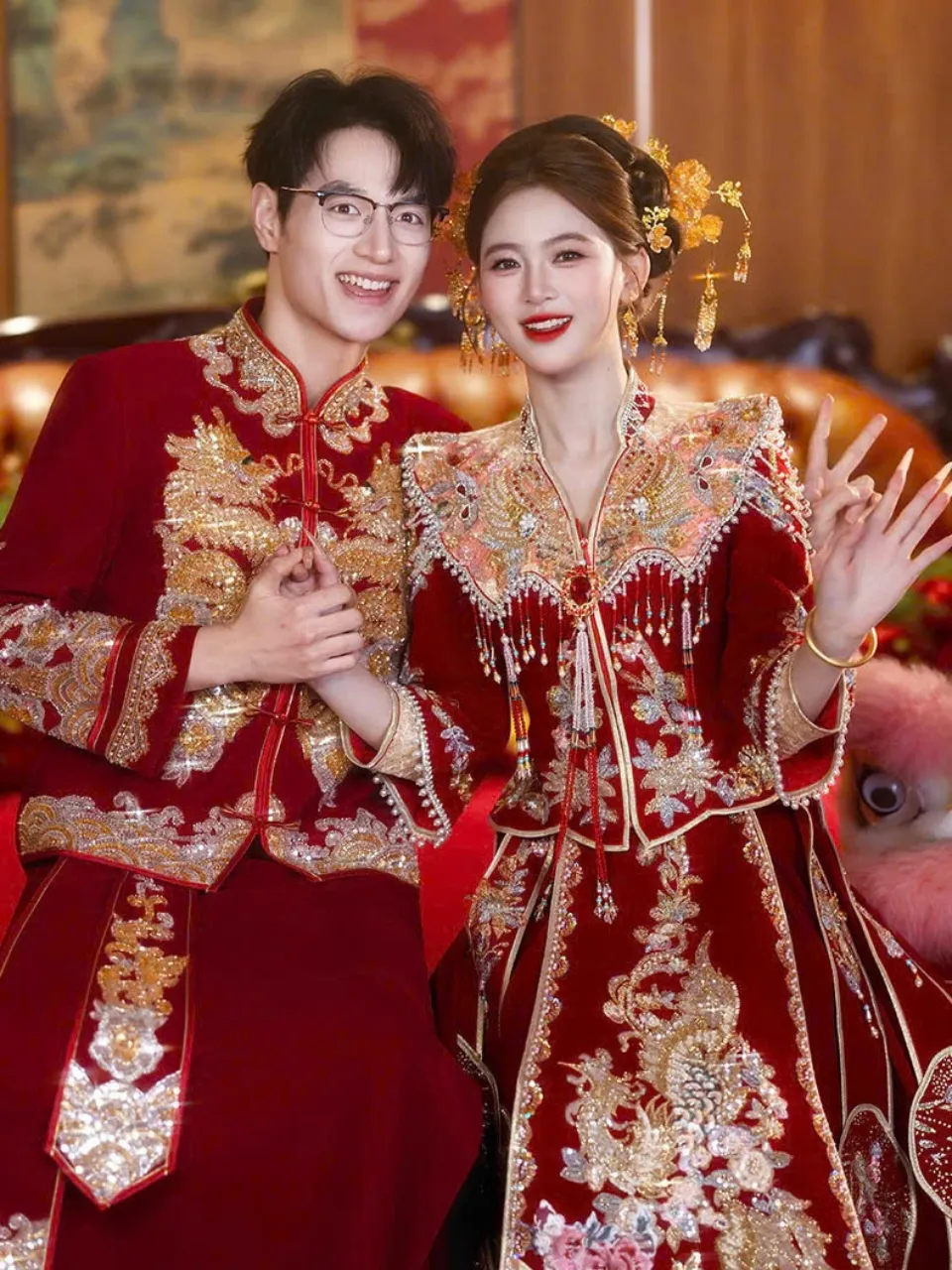 Áo Khỏa Trung Quốc – Trang Phục Cưới Truyền Thống Được Nhiều Cặp Đôi Yêu Thích