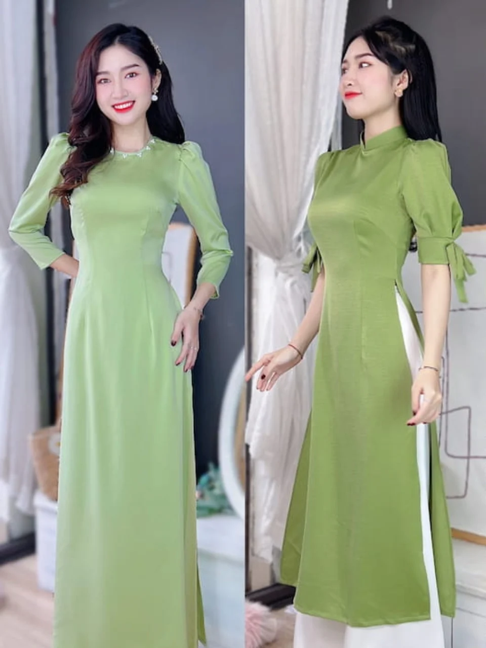 Các Mẫu Áo Dài Lễ Tân Được Ưa Chuộng Hiện Nay