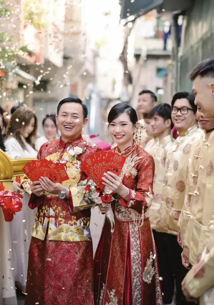 Các Mẫu Đồ Cưới Người Hoa Được Ưa Chuộng