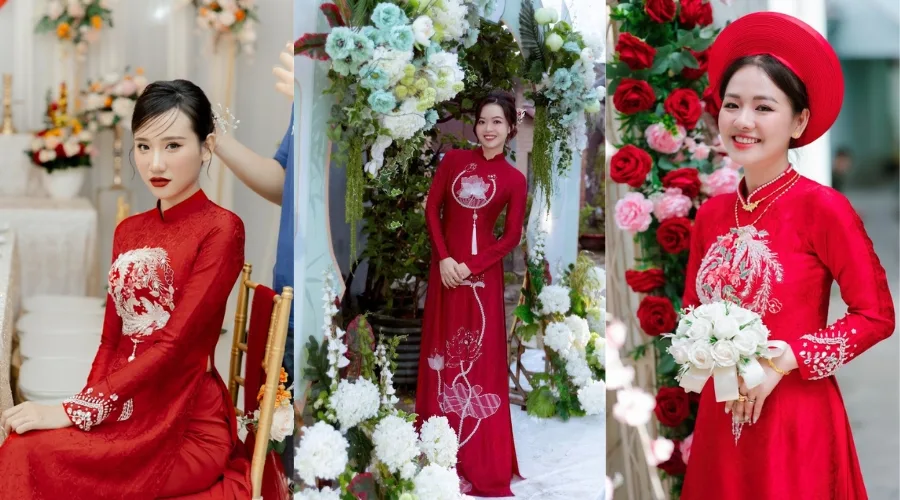 Thuê áo dài cưới giá bao nhiêu tại TPHCM mới nhất