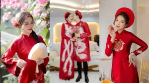 Thuê áo dài Quận 7 TPHCM với nhiều mẫu áo dài cưới và áo dài truyền thống tại HD Bridal