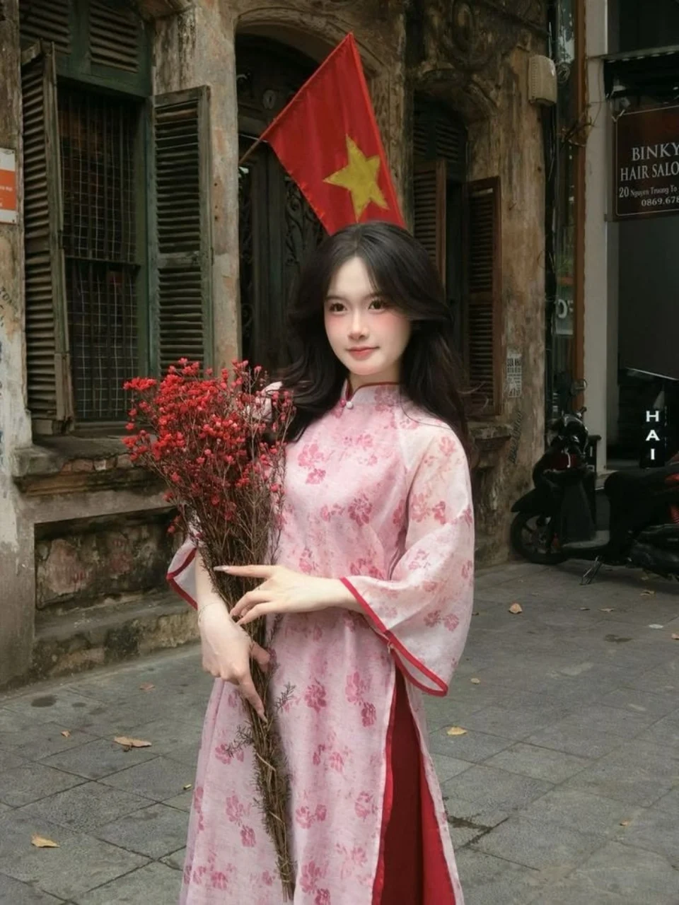 Thuê Áo Dài Tết TPHCM Đẹp, Giá Tốt Tại HD Bridal